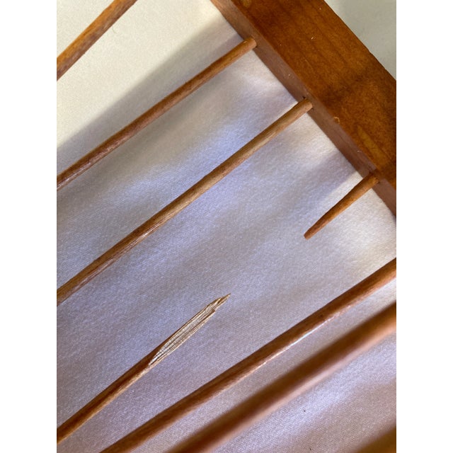 1970s Vintage Teak Wood Breakfast Bed Lap Trays With Side Storage Compartments For Sale In Oklahoma City - Image 6 of 7