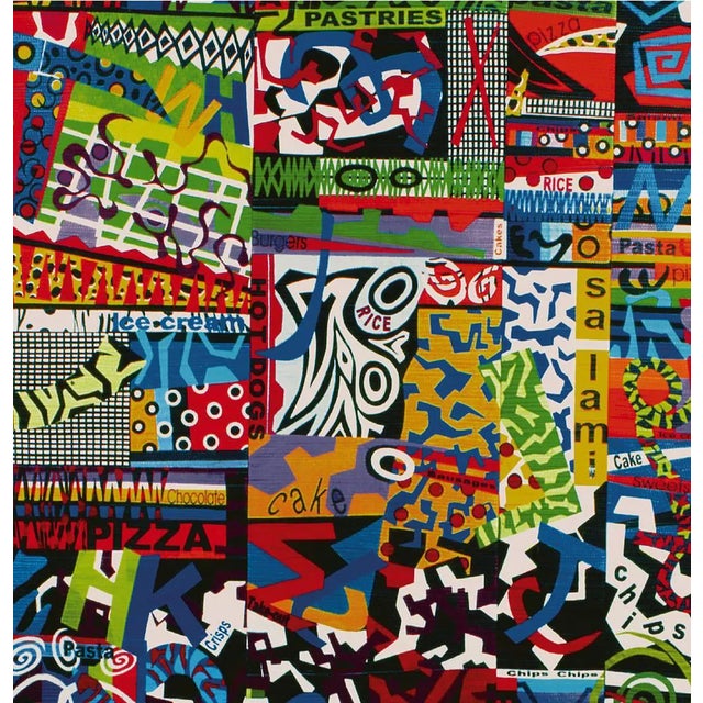 'Cutting the Carbs – Applying The Lbs' Contemporary Quilt by Bethan Ash 2010 For Sale
