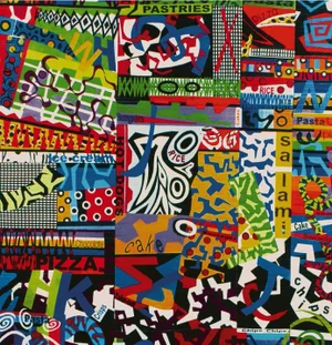 'Cutting the Carbs – Applying The Lbs' Contemporary Quilt by Bethan Ash 2010