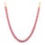 Pear Cut 10.86 Ctw Ruby Gemstone Choker Necklace For Sale