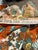 Vintage Mid-Century Waverly Fredericksburg Fabric Tablecloth Floral Stripe Cotton Textile For Sale - Image 4 of 5