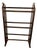 Antique Oak Freestanding Garment Drying Rack or Quilt Rack For Sale