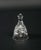 French Art Deco Crystal Bell attributed to Cristalleries de Baccarat, 1940s For Sale - Image 8 of 10