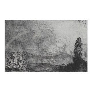 Arthur Allen Lewis Landscape Etching For Sale