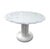 Neoclassic White Drapery Marble Side or Coffee Table, Italy For Sale - Image 11 of 18