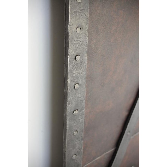 Antique Iron Plate Door, 1800s For Sale - Image 17 of 18