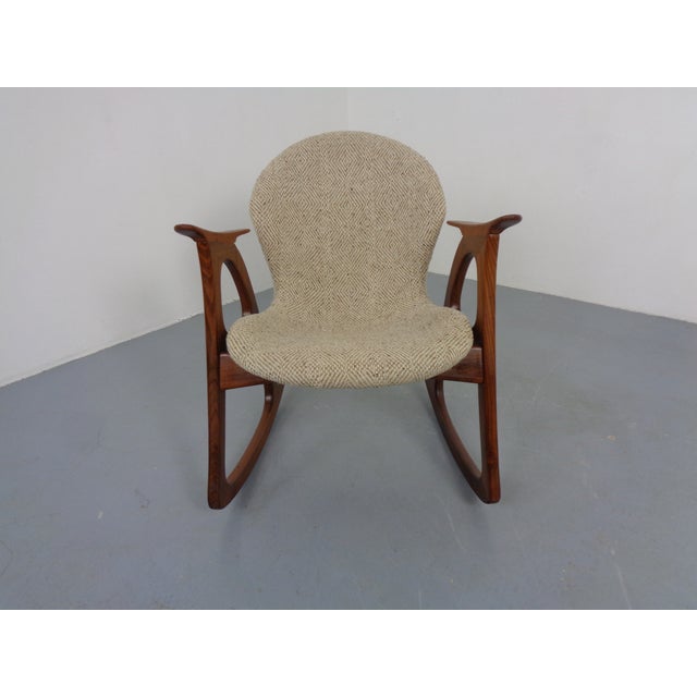Teak rocking chair by Aage Christiansen for Erhardsen & Andersen from the 1960s. I have official proof of authenticity...