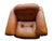 1970s DS-101 Cognac Leather Sofas, Armchair and Ottoman from De Sede, 1970s, Set of 4 For Sale - Image 5 of 15