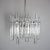 Chandelier with 36 Ice Glass Pieces from Kinkeldey For Sale - Image 11 of 18