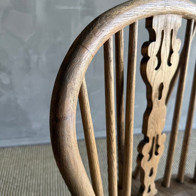 Wood White Oak Dining Chairs by Bloom Home in Montana Brown For Sale - Image 7 of 12