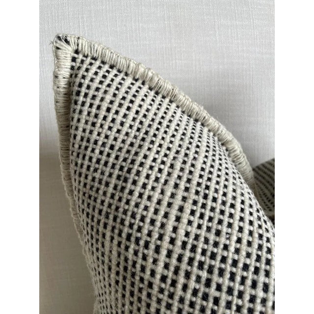 Not Yet Made - Made To Order Billy Hand Made Wool Pillow With Down Insert For Sale - Image 5 of 8