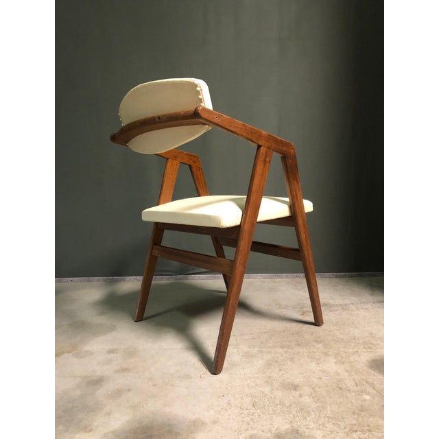 Vintage Italian Dining Chairs, 1950s, Set of 4 For Sale - Image 6 of 8