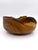 Abstract Hand-Carved 10.25" Olive Wood Live Edge Bowl – Handcrafted in Peru For Sale - Image 3 of 11