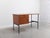 Contemporary Vintage Freestanding Writing Desk in Teak and Black Metal by Pierre Guariche, 1960s For Sale - Image 3 of 14