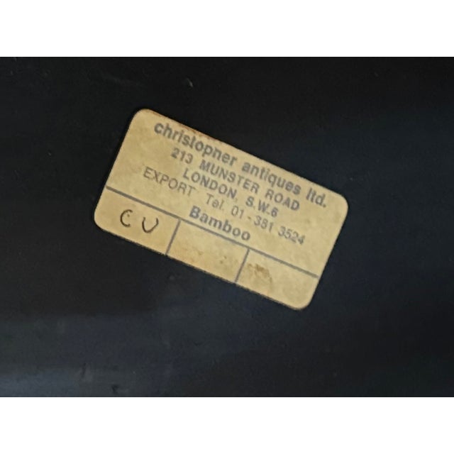 Late 19th Century 19th Century English Bamboo Mirror For Sale - Image 5 of 17