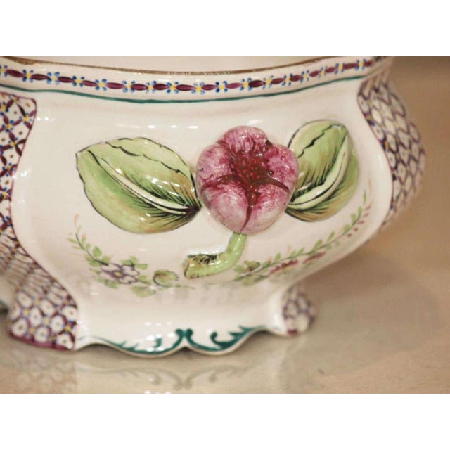Mid 18th Century 18th Century Porcelain Tureen With Clamercy Markings For Sale - Image 5 of 9