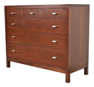 Stickley Modern Arts & Crafts Shaker Cherry Wood Six-Drawer Dresser or Chest of Drawers