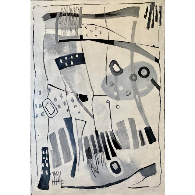 This is my continuing of my Black and white Series oil on canvas. This panels can be hanged together or separate . Each...