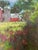 2000 - 2009 Vintage Impressionist Red Farm Landscape Oil on Board Painting – Signed, Wood Framed For Sale - Image 5 of 12