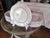 Vintage Sears Federalist White Ironstone Dinnerware Set - (Complete Service for 8 and Serving Pieces) Bonus Free Crystal Wine Glasses - 81 Pieces For Sale - Image 6 of 18