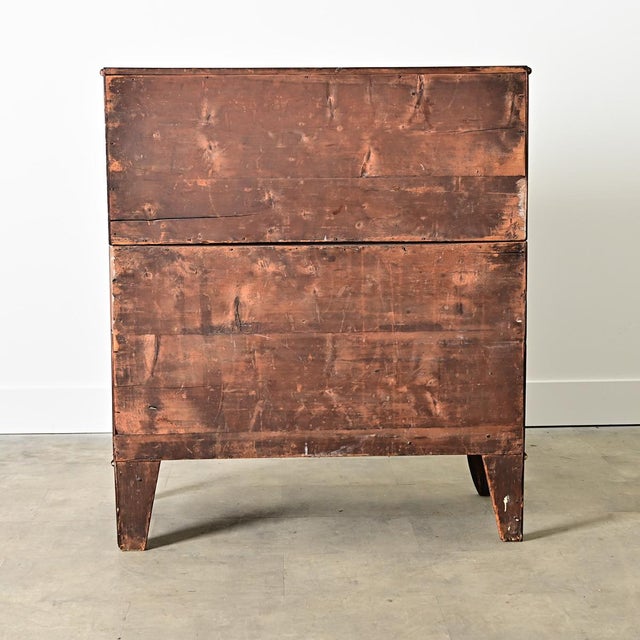 English 19th Century Mahogany Chest of Drawers For Sale - Image 9 of 11