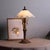 Art Deco Soft Shade Retro Copper Lamp For Sale - Image 3 of 5