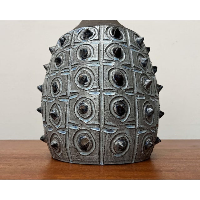 Mid-Century Modern Danish Studio Pottery Table Lamp from Jette Hellerøe, 1960s For Sale - Image 9 of 18