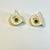 1970s Vintage Boho Chic Americana Ceramic Trompe L’Oeil Turkey Salt and Pepper Shakers - A Pair For Sale - Image 10 of 11