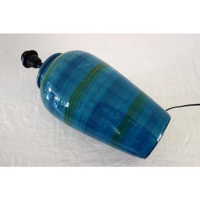 Ceramic Lamp Bases in the style of Bitossi, Italy, 1970s For Sale - Image 11 of 13