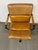 West Elm West Elm Cooper Mid-Century Leather Swivel Office Chair For Sale - Image 4 of 12