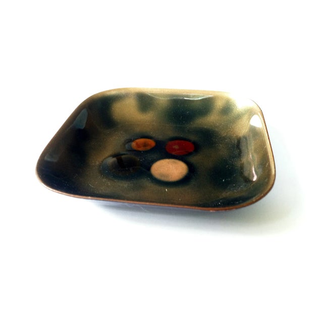 Bovano Enamel Trinket Tray For Sale - Image 4 of 6