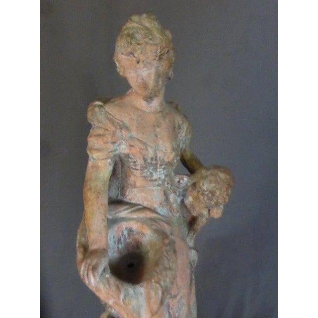 Vintage Terra Cotta Terracotta Sculpture For Sale - Image 4 of 8