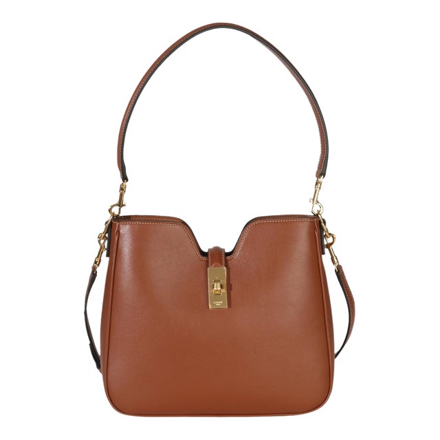 Tan Smooth Calfskin Small Camille 16 Soft Shoulder Bag For Sale