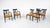 Traditional Empire Style Black and Gold Armchairs & Dining Chairs, Set of 6 For Sale - Image 3 of 18