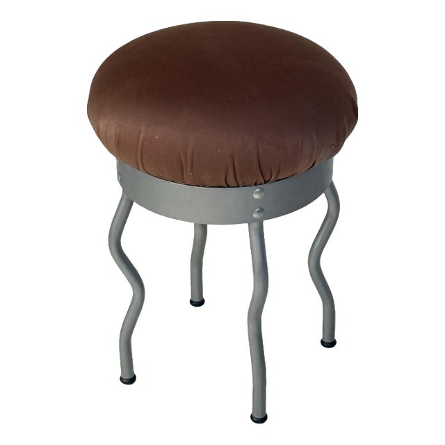 Postmodern Brown Uri Stool by Per Ivar Ledang for Ikea, Sweden, 1995 For Sale