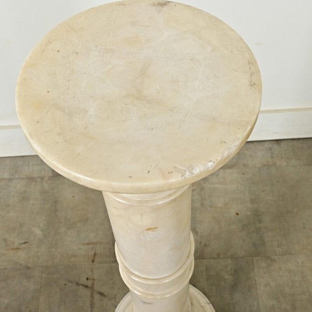 Early 20th Century French Early 20th Century Alabaster Column For Sale - Image 5 of 11