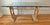 Chinoiserie 1980s Palm Beach Chic Bamboo Glass Top Chinoiserie Pagoda Form Desk For Sale - Image 3 of 10