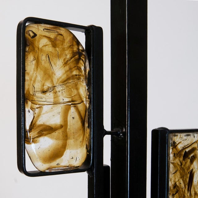 Glass Floor Lamp by Svend Aage Holm Sørensen, 1950s For Sale - Image 7 of 9