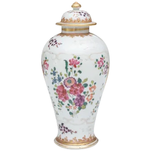 Samson Lidded Porcelain Vase
