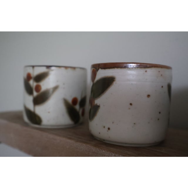 Otagiri Company Vintage Mid 20th Century Hand Painted Japanese Otagiri Stoneware Tea Set - 11 Piece For Sale - Image 4 of 17