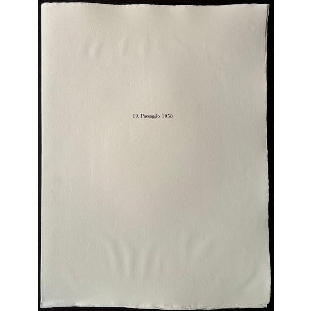 1970s Giorgio Morandi, Landscape, 1958-1973, Lithograph For Sale - Image 5 of 9