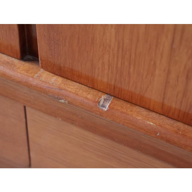 Mid-Century Modern Teak Sideboard by Gaston Poisson, 1960s For Sale - Image 13 of 16