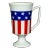 Retro 1970s Patriotic Ceramic Mug For Sale