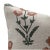 Contemporary Decorative Cushion Cover 12x20 Inch Handmade Block Print Throw Pillow, Thick Linen- Amitabh For Sale - Image 3 of 4