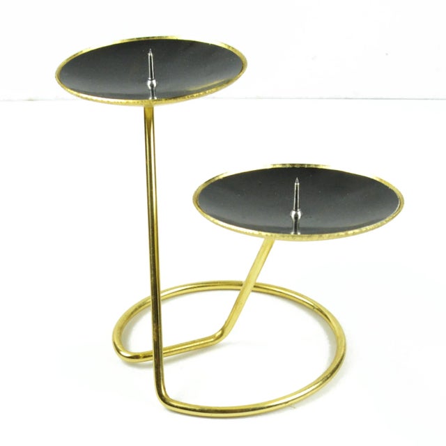 1970s Space Age Style Candlestick, Belgium For Sale - Image 11 of 11