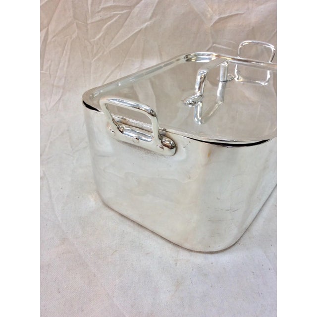 Mid 20th Century 20th Century French Hotel Silver Silverplate Covered Roaster For Sale - Image 5 of 13
