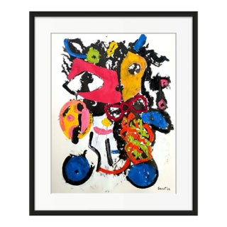 'Mikki Lee' #2 - Contemporary Oil Painting by Diane Grant / Picasso Style For Sale