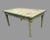 Vintage Primitive French Country Style Floral Paint Decorated Dining Table For Sale - Image 4 of 10