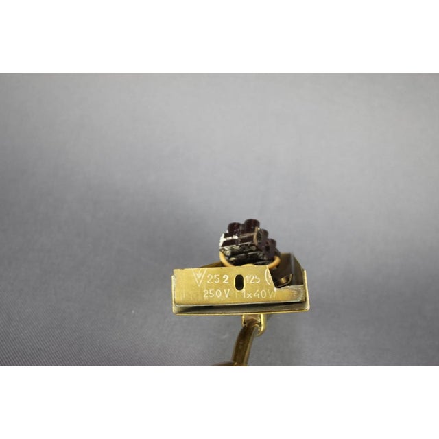 Mid-Century Modern Wall Light by Kamenický Šenov, Czechoslovakia, 1960s For Sale - Image 6 of 11