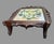 Early 20th Century Antique Victorian Carved Walnut Firescreen With Floral Beaded Needlework Panel For Sale - Image 5 of 12